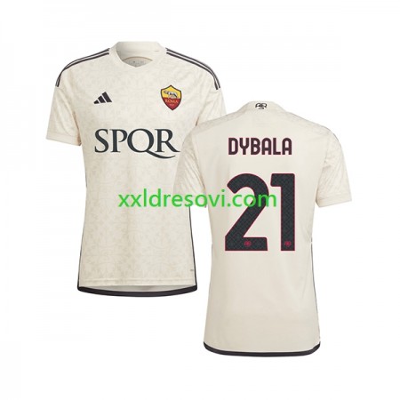 AS Roma Paulo Dybala 21 Gostujući Nogometni Dres 2023-2024